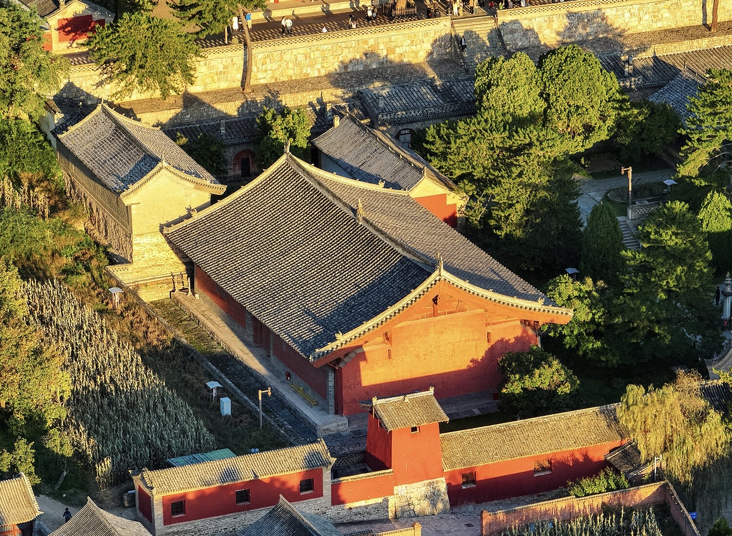 山西佛光寺文殊殿图片