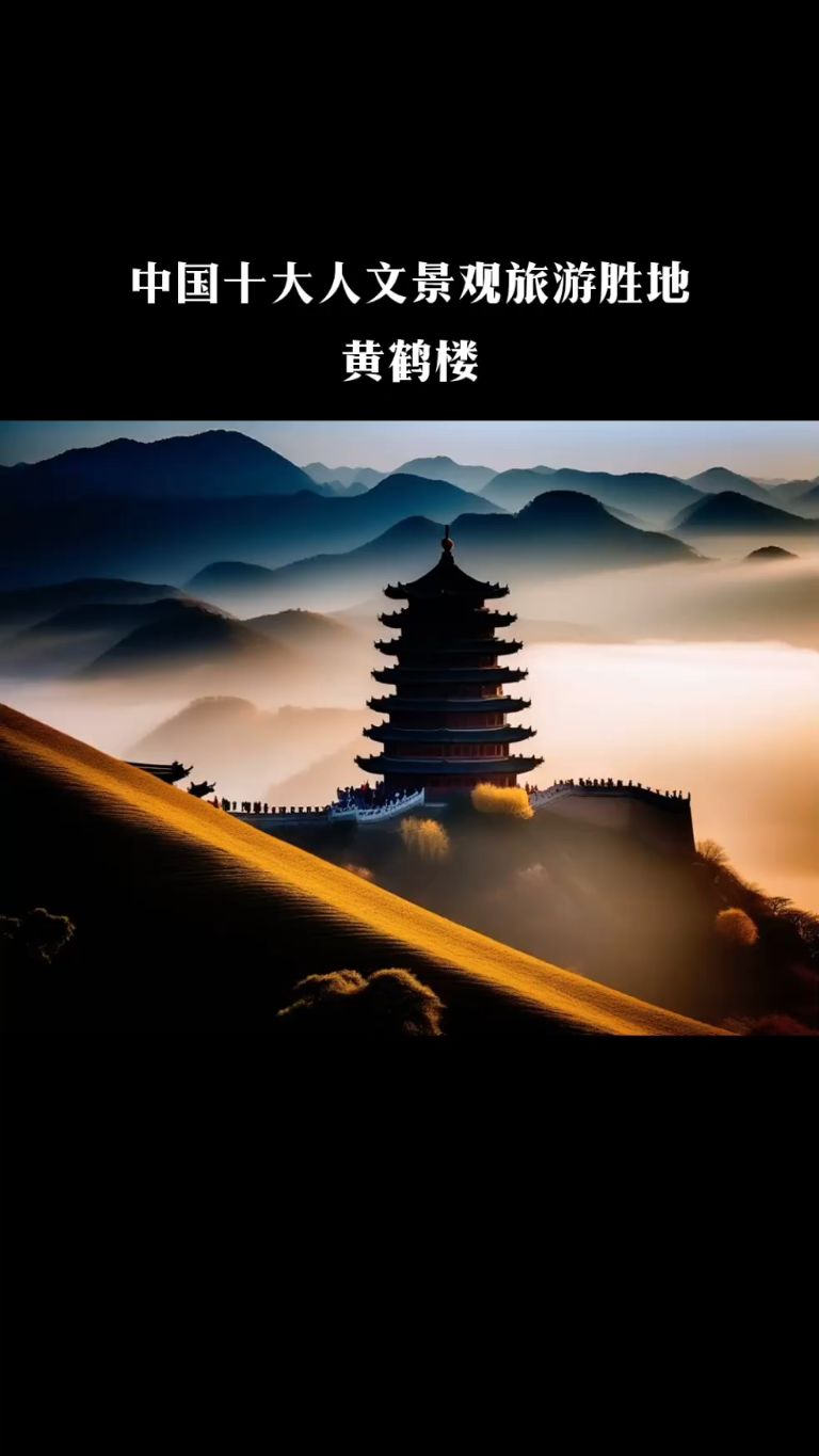 中国十大人文景观旅游胜地 黄鹤楼