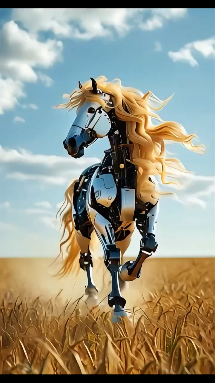 机器马,变形!天马战机 "