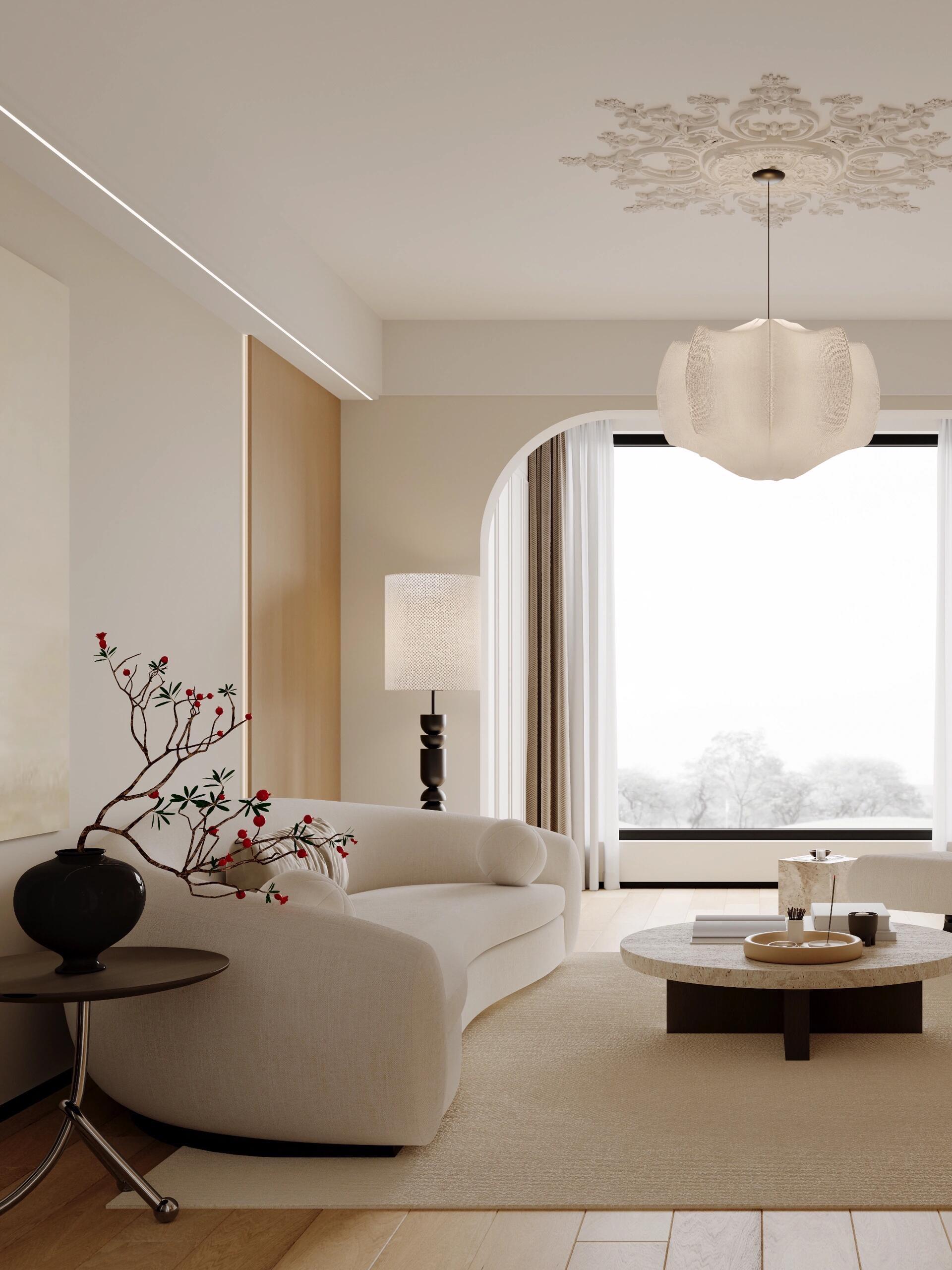 120㎡做轻法式中古也太好看了吧!