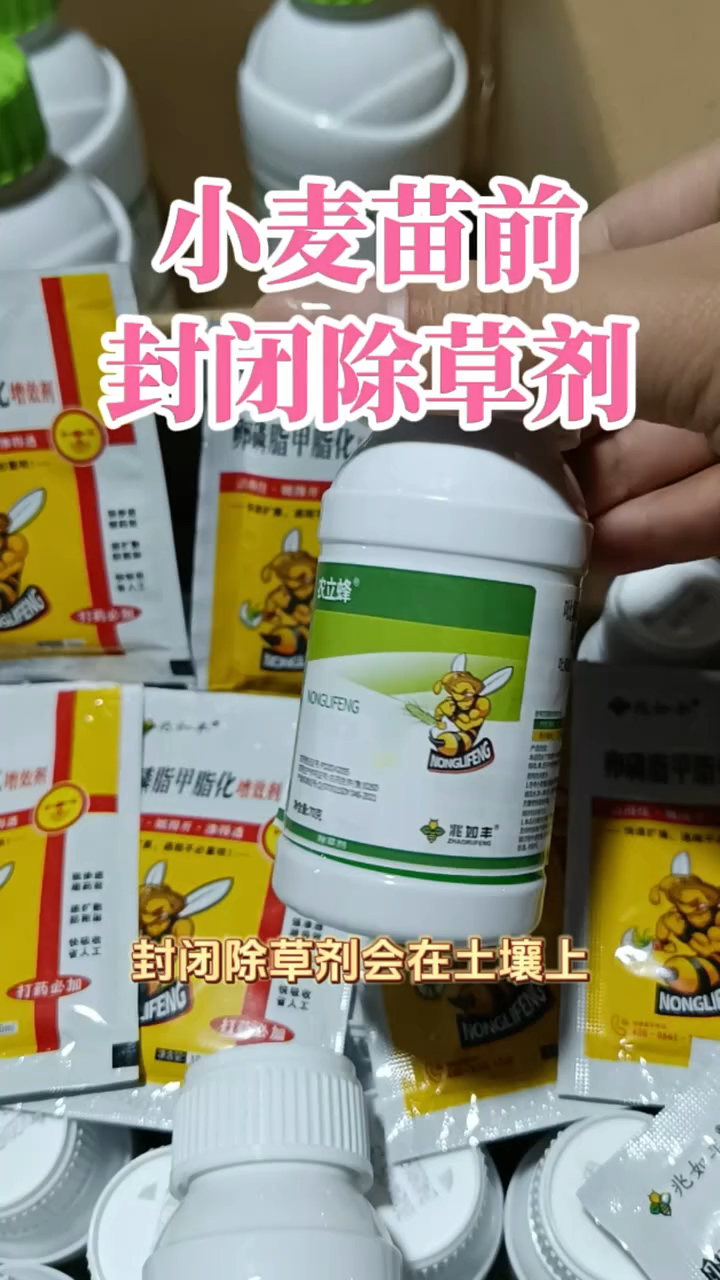 小麦田专用封闭除草剂