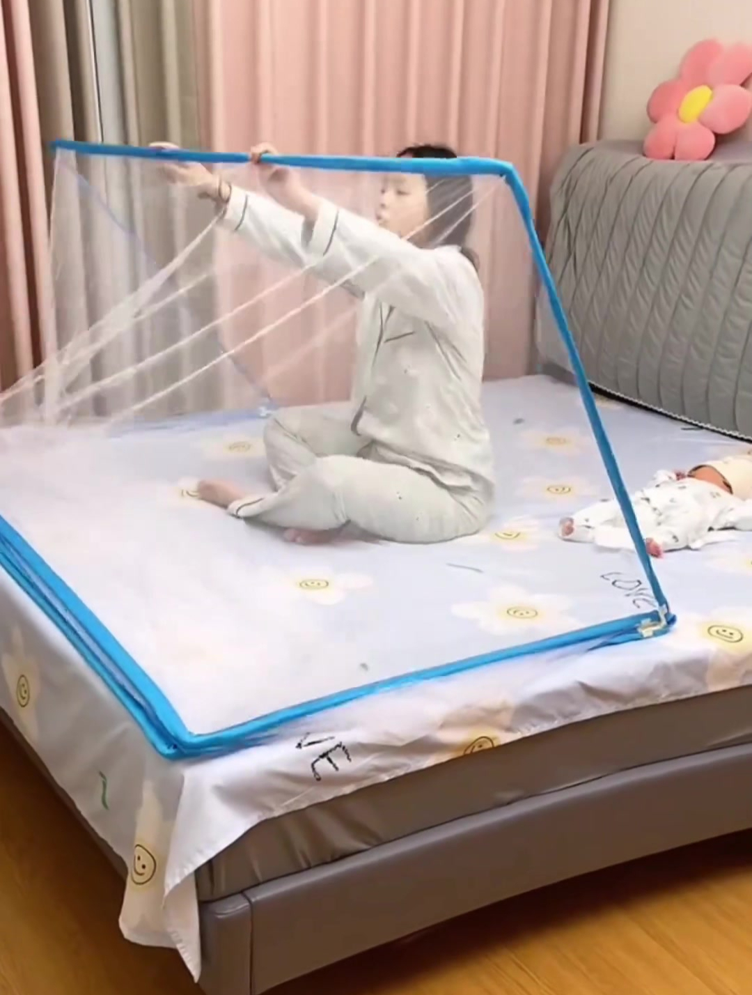 折叠蚊帐,夏天防蚊必备