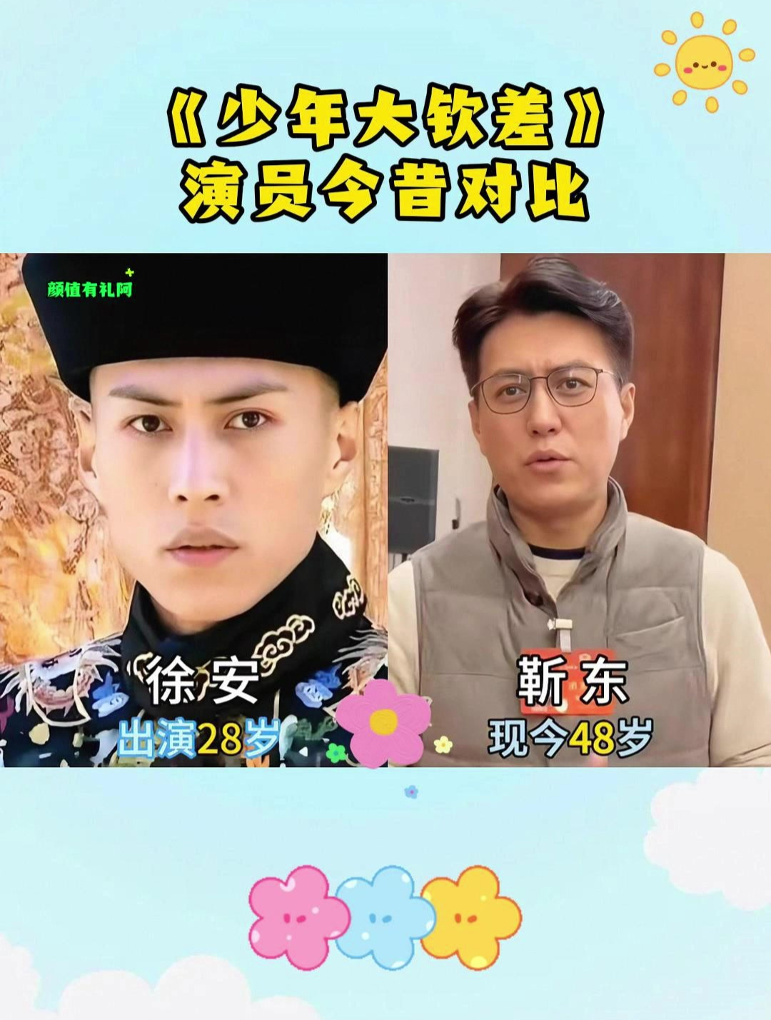 《少年大钦差》演员今昔对比,"和珅的儿子"被封杀!