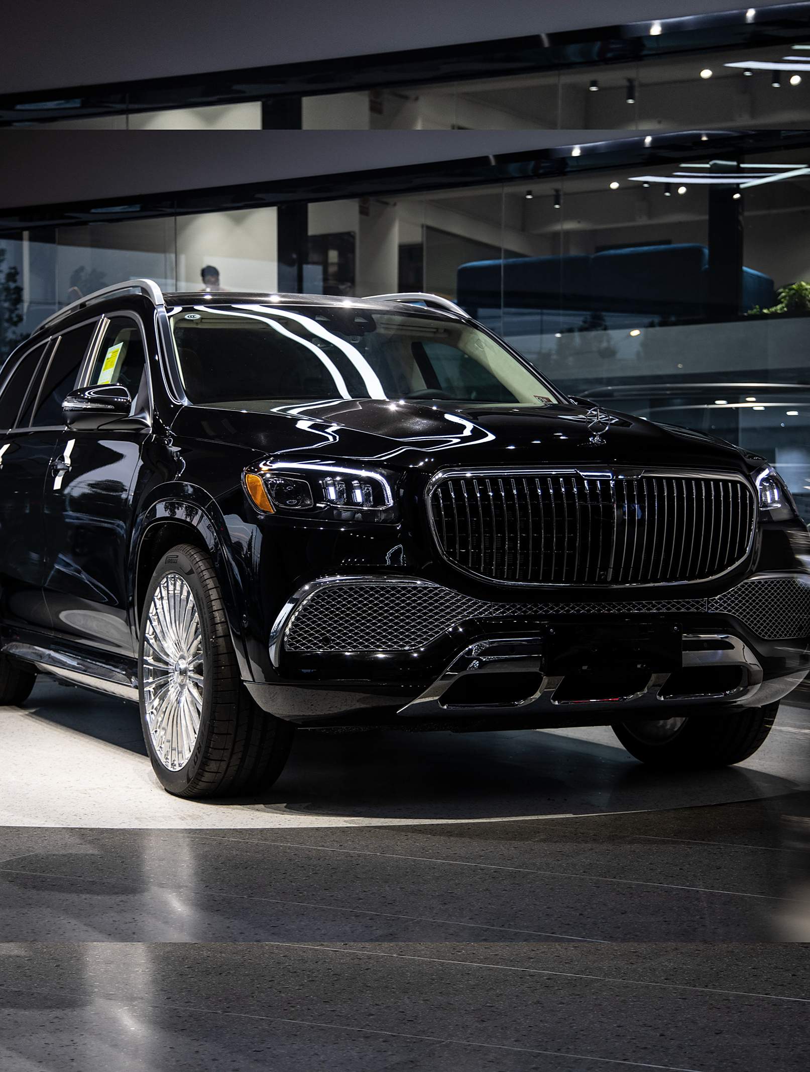 gls450升级迈巴赫gls600展厅现车