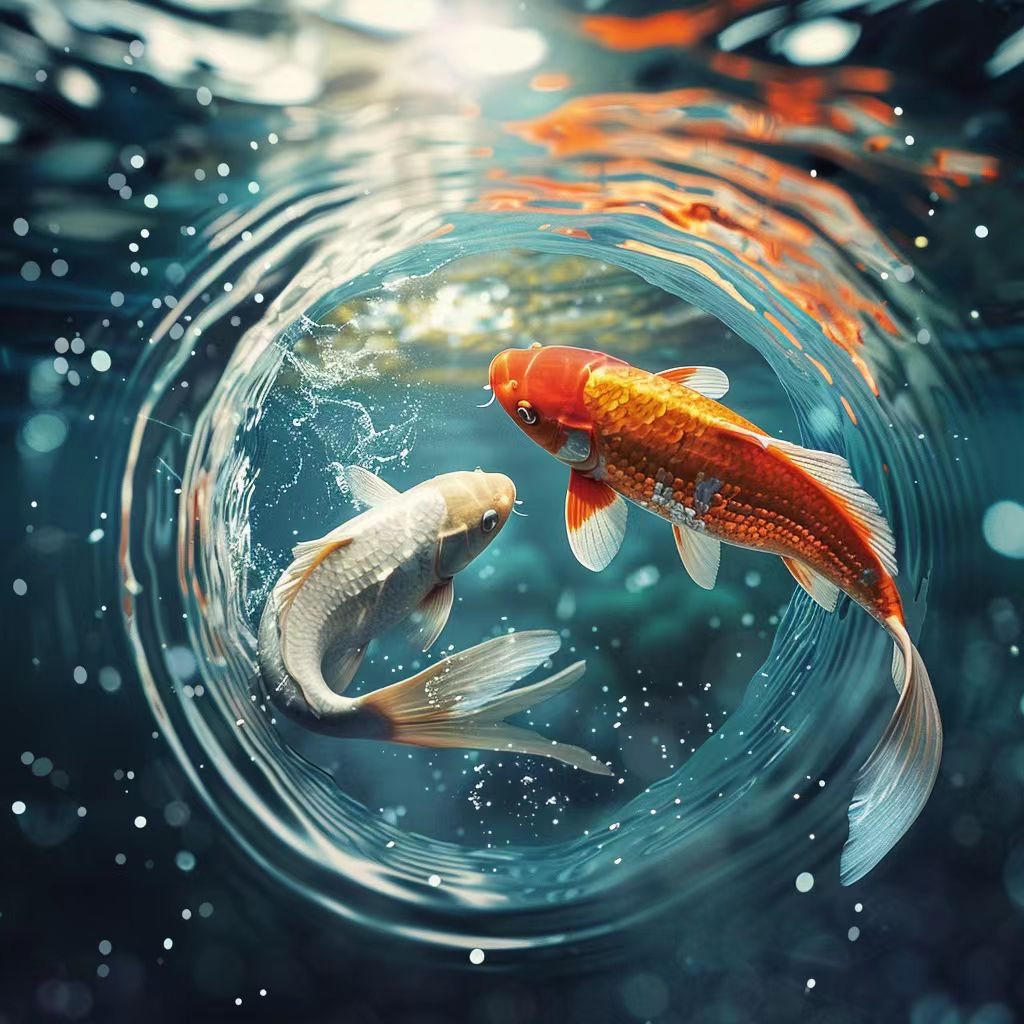 富贵有余,年年有鱼精美头像