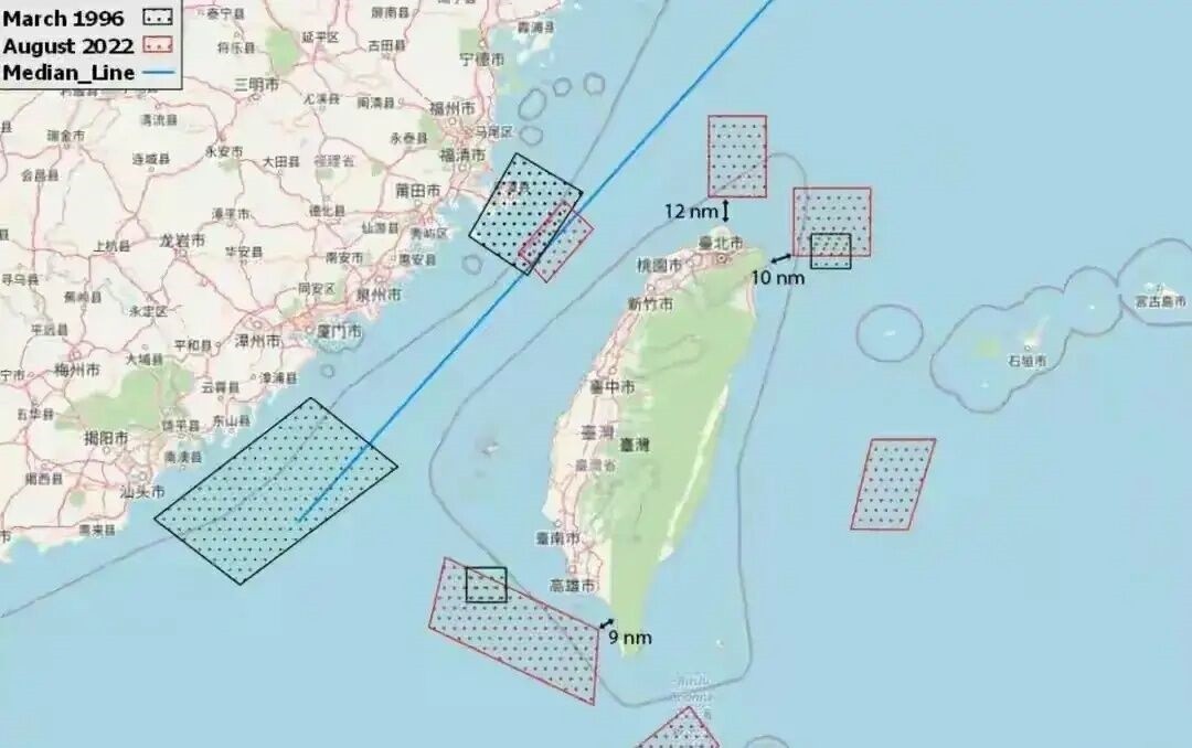 海峡分界线图片