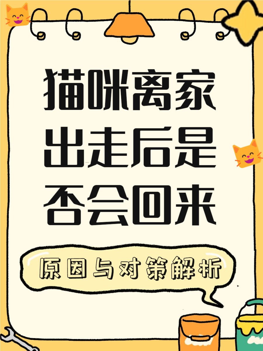 这篇文章将帮助你了解猫咪离家出走的原因,并提供一些有用的建议热