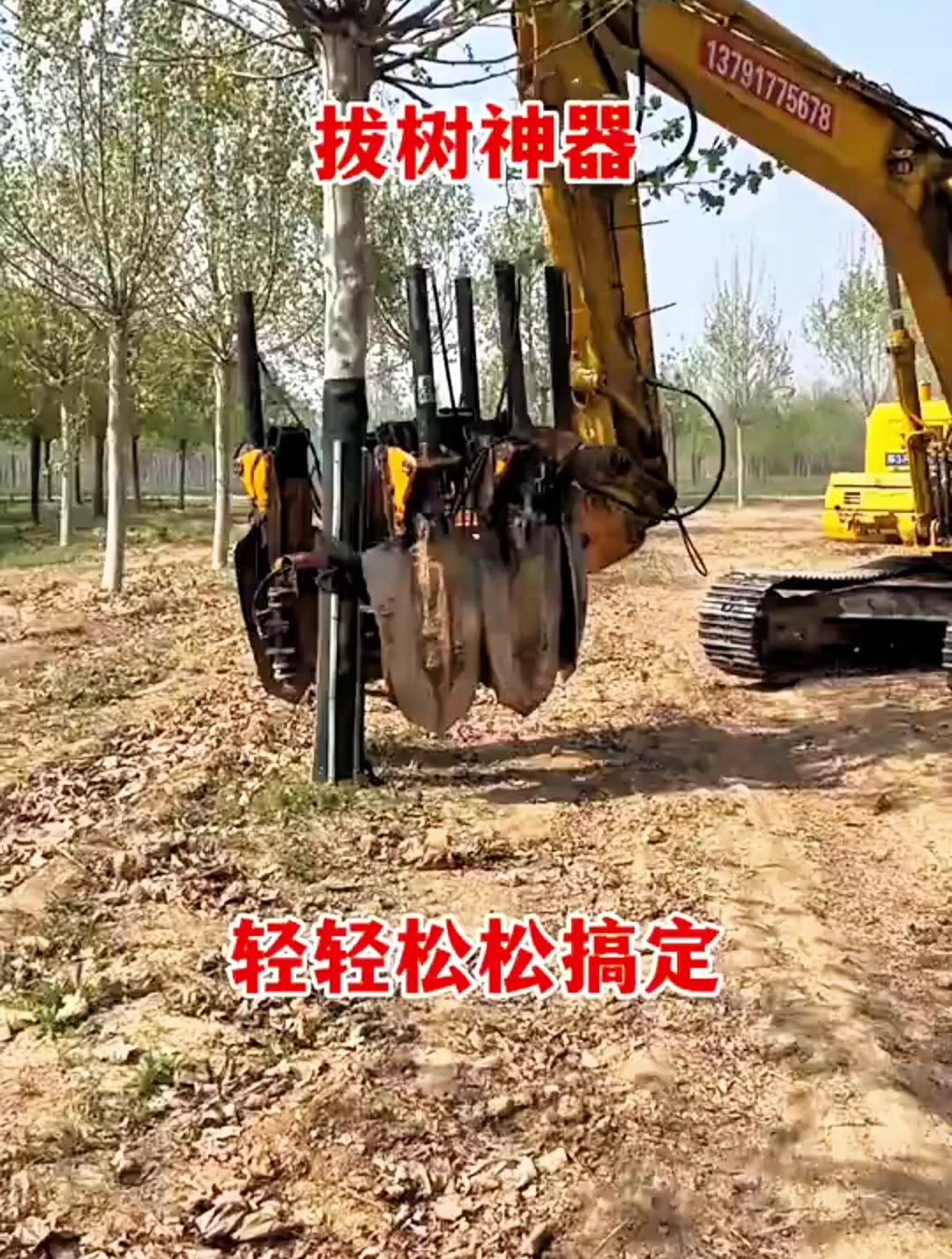 拔树神器,轻轻松松搞定