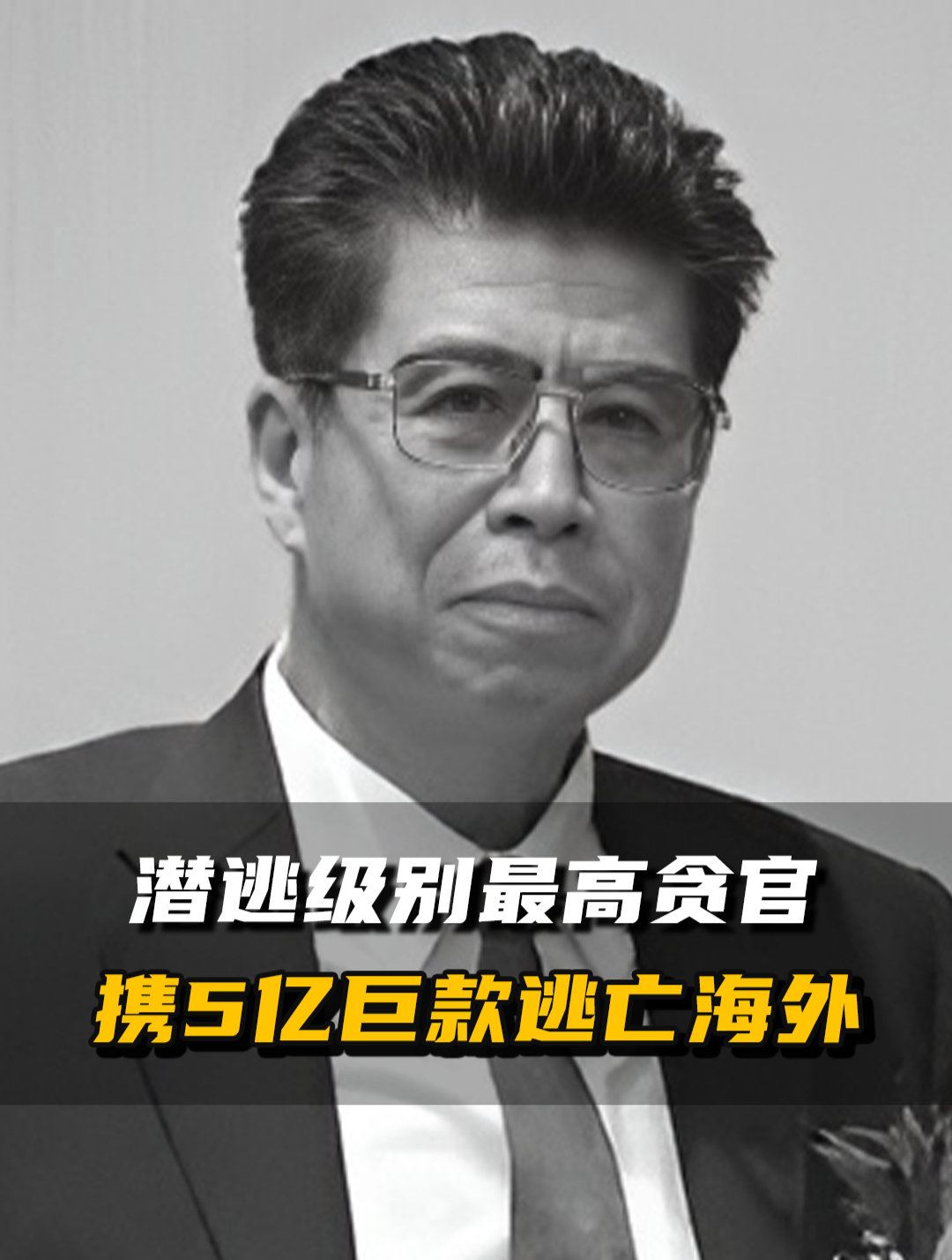 云南"巨贪"高严,携5亿巨款潜逃国外,至今下落不明