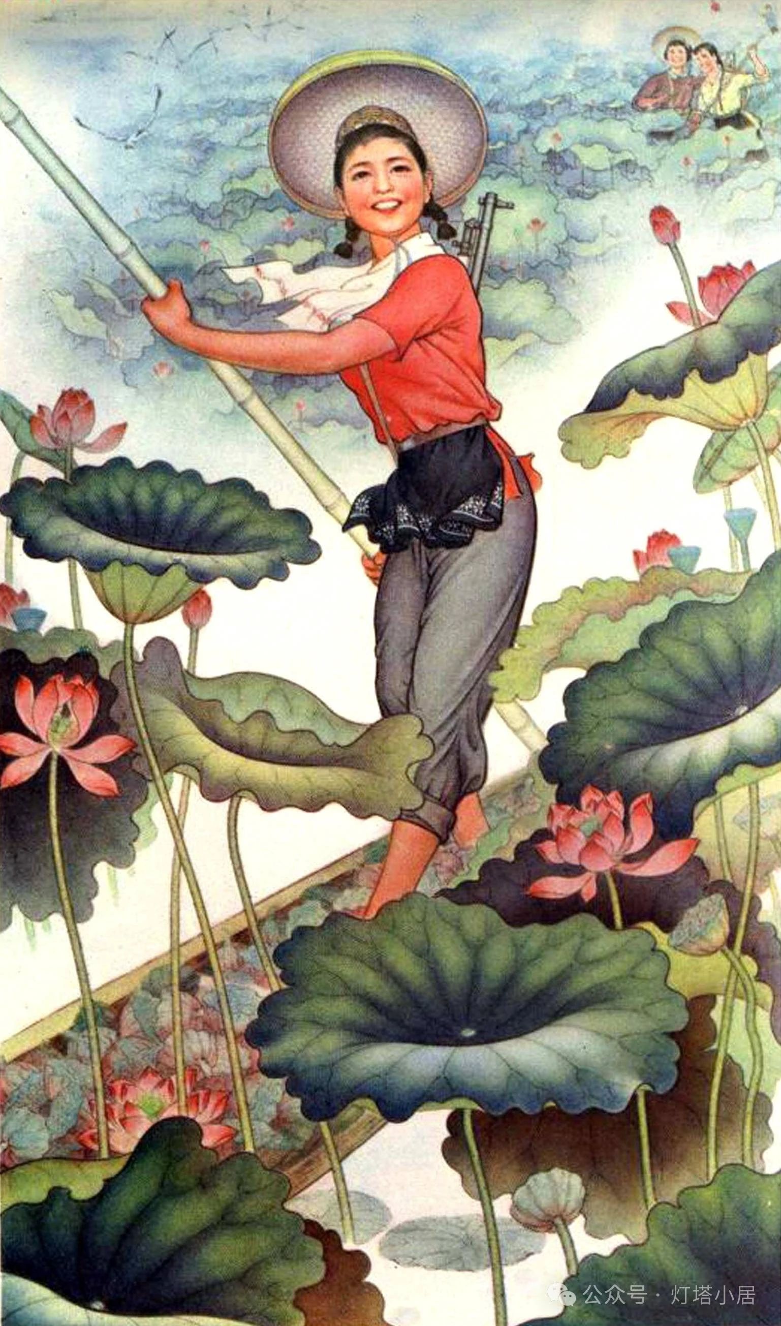 旧梦重拾,怀旧 80 年代老年画:重温往昔岁月