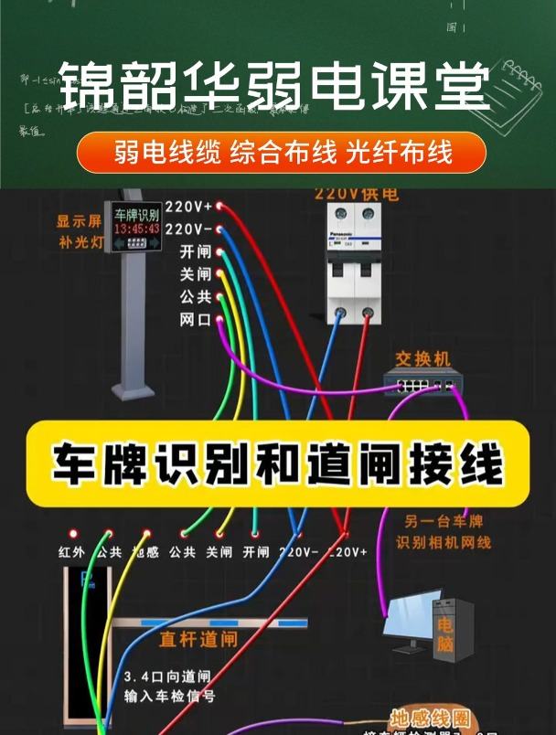 跟头闸接法示意图图片