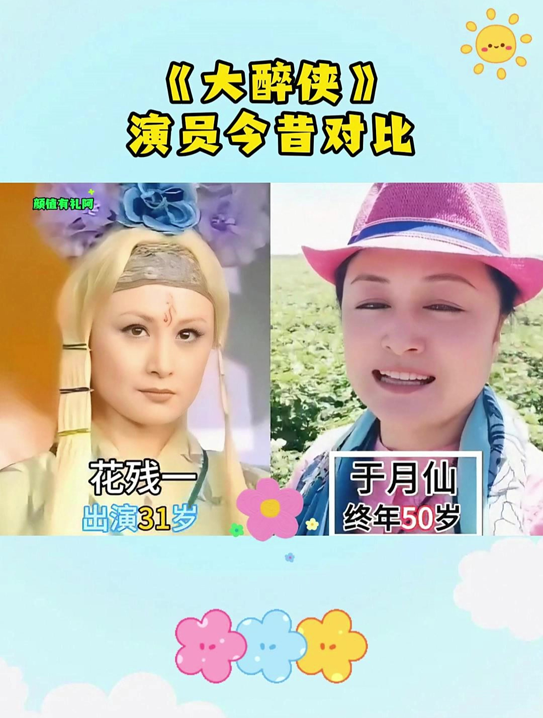 《大醉侠》演员今昔对比,"花残一"不幸离世!