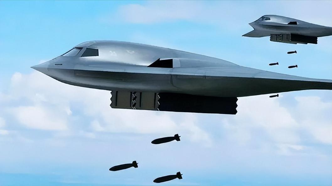 美国空军的b-2隐形轰炸机执行了一次长达13,000公里的远程任务