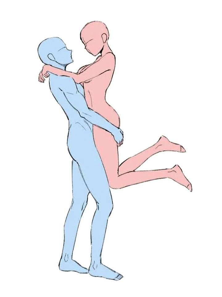 「板绘素材」来肝一组拥抱的cp吧