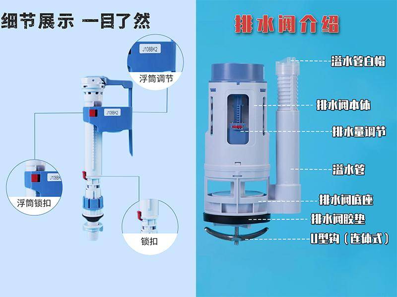 马桶水箱工作原理图片