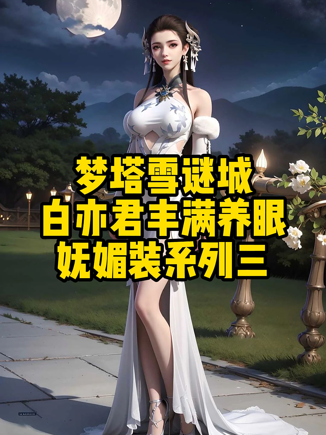 梦塔雪谜城:白亦君丰满养眼妩媚装系列三
