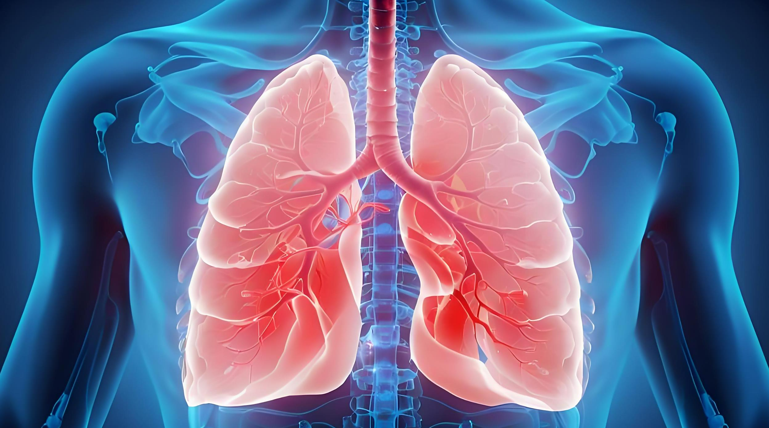 慢性肺心病患者, 由于长期肺部疾病导致的肺动脉高压和右心室肥厚