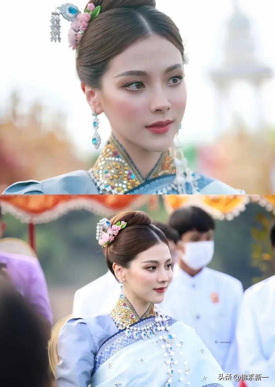 泰女神白鹿热巴同框亮相,展现优雅风采