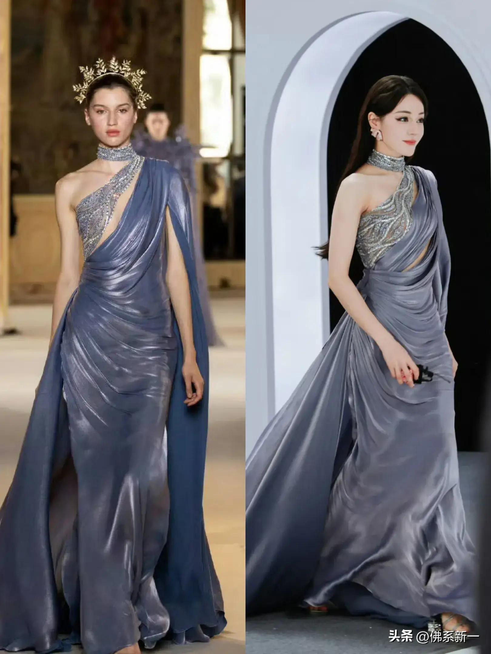 泰女神白鹿热巴同框亮相,展现优雅风采