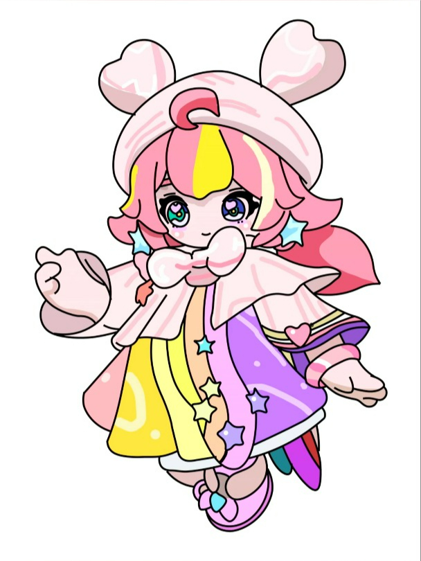 不同人画的元梦之星甜心公主萝茜