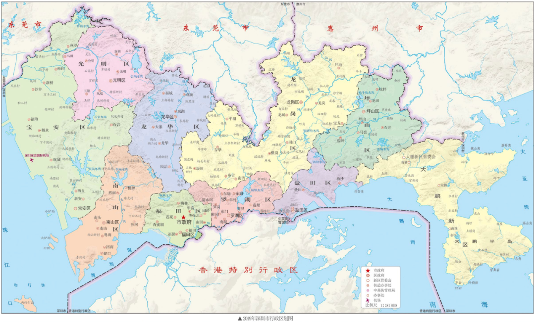深圳市罗湖区行政区划图