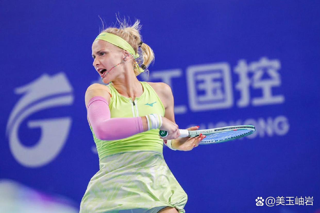 斯拉姆科娃晋级九江站决赛  wta250九江站半决赛,2号种子斯拉姆科娃以