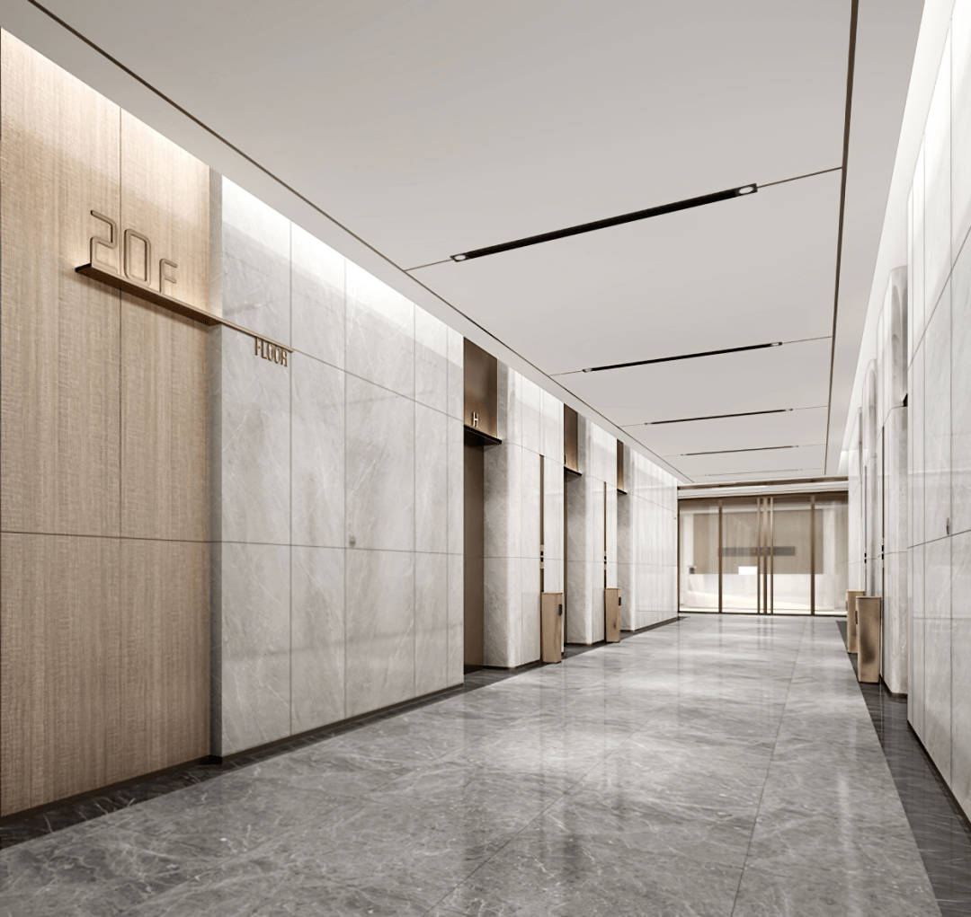 打造精致电梯入口:精选电梯厅装修效果图赏析