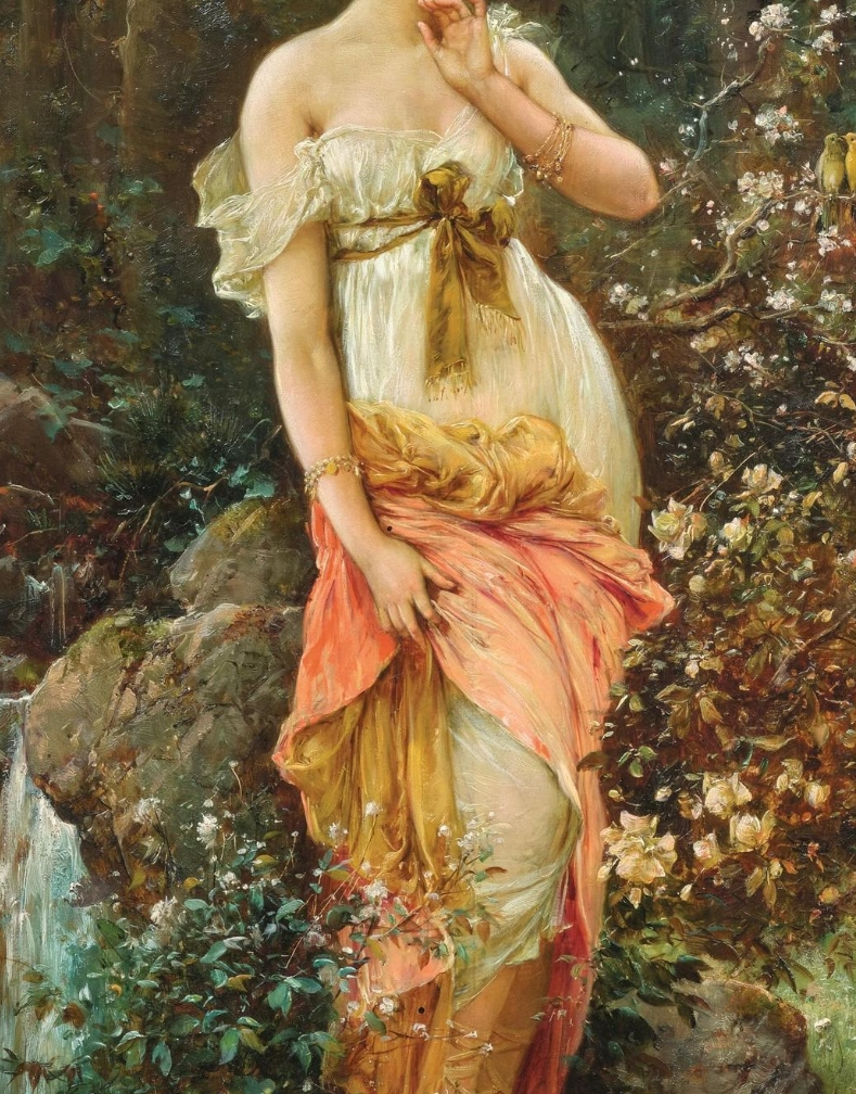 好美!油画里的muse女神