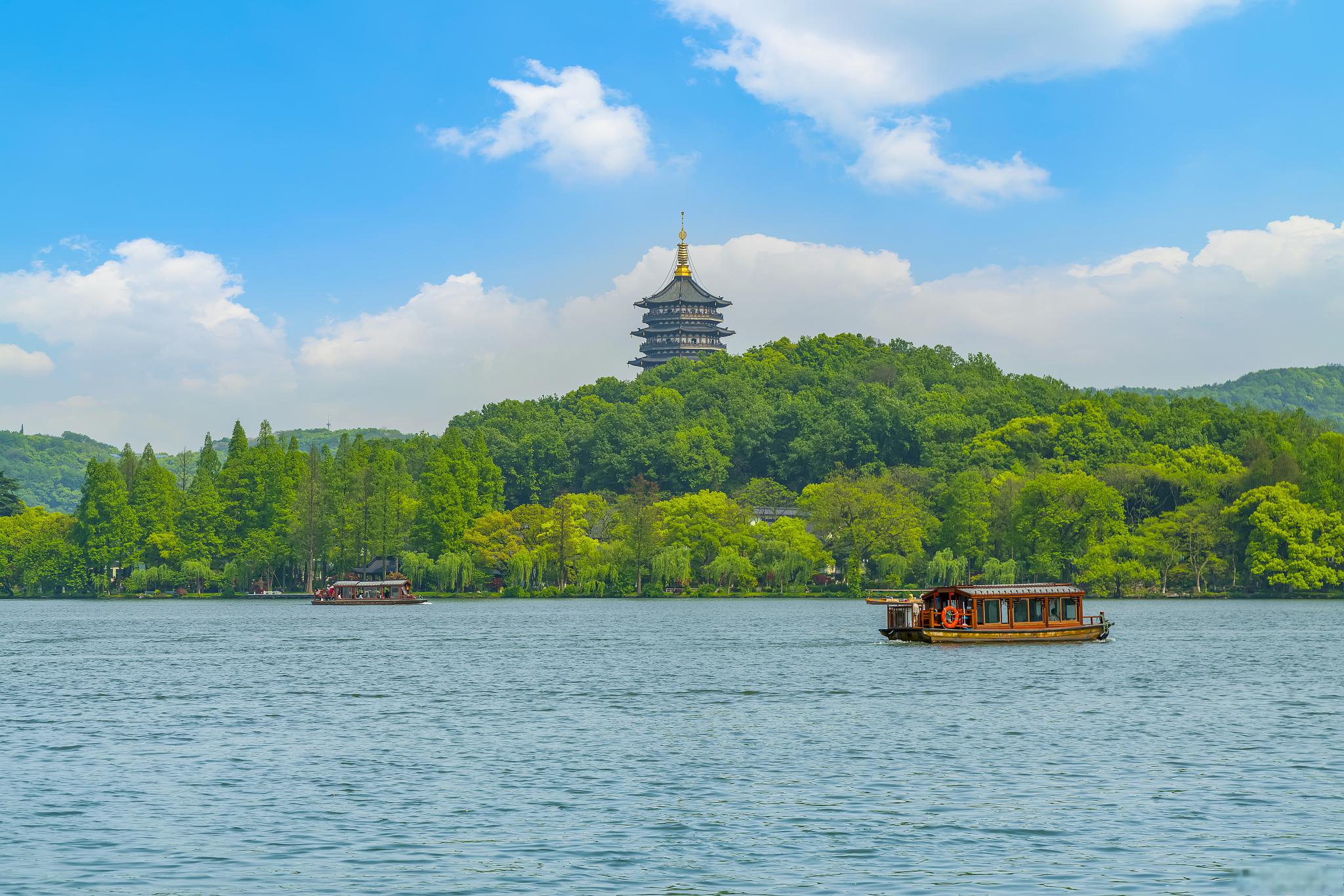 杭州十大美景图片图片