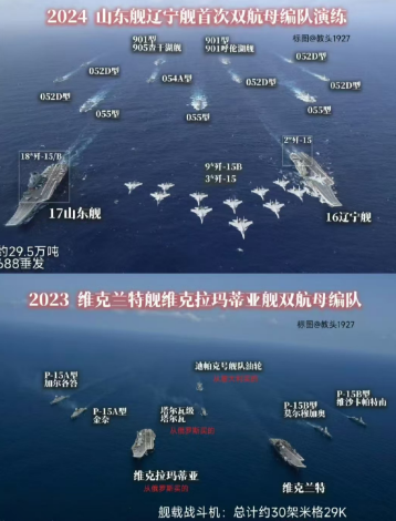 中印两军双航母实力对比,解放军全面领先,印军具备一大优势?