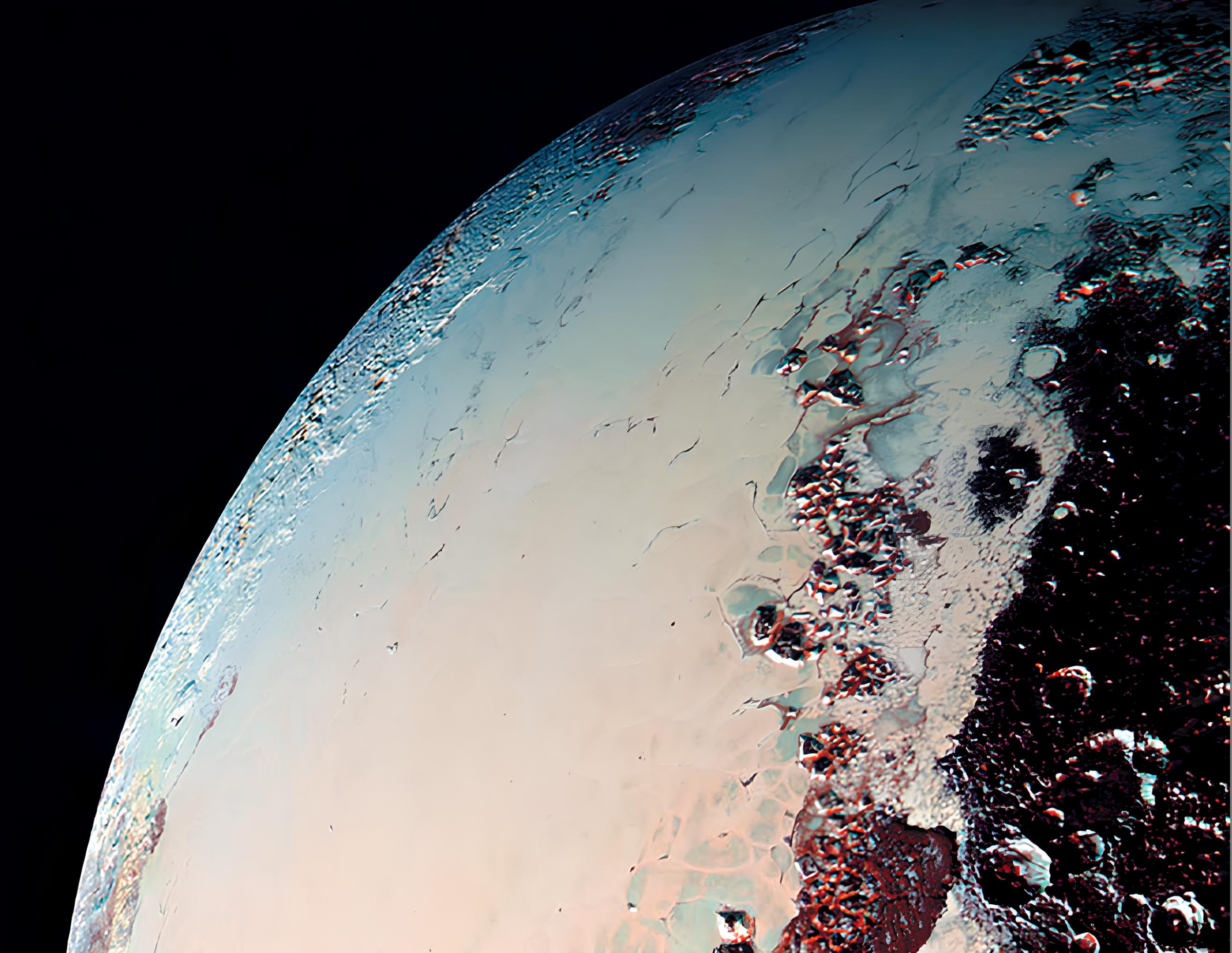 太阳系行星及其卫星的照片