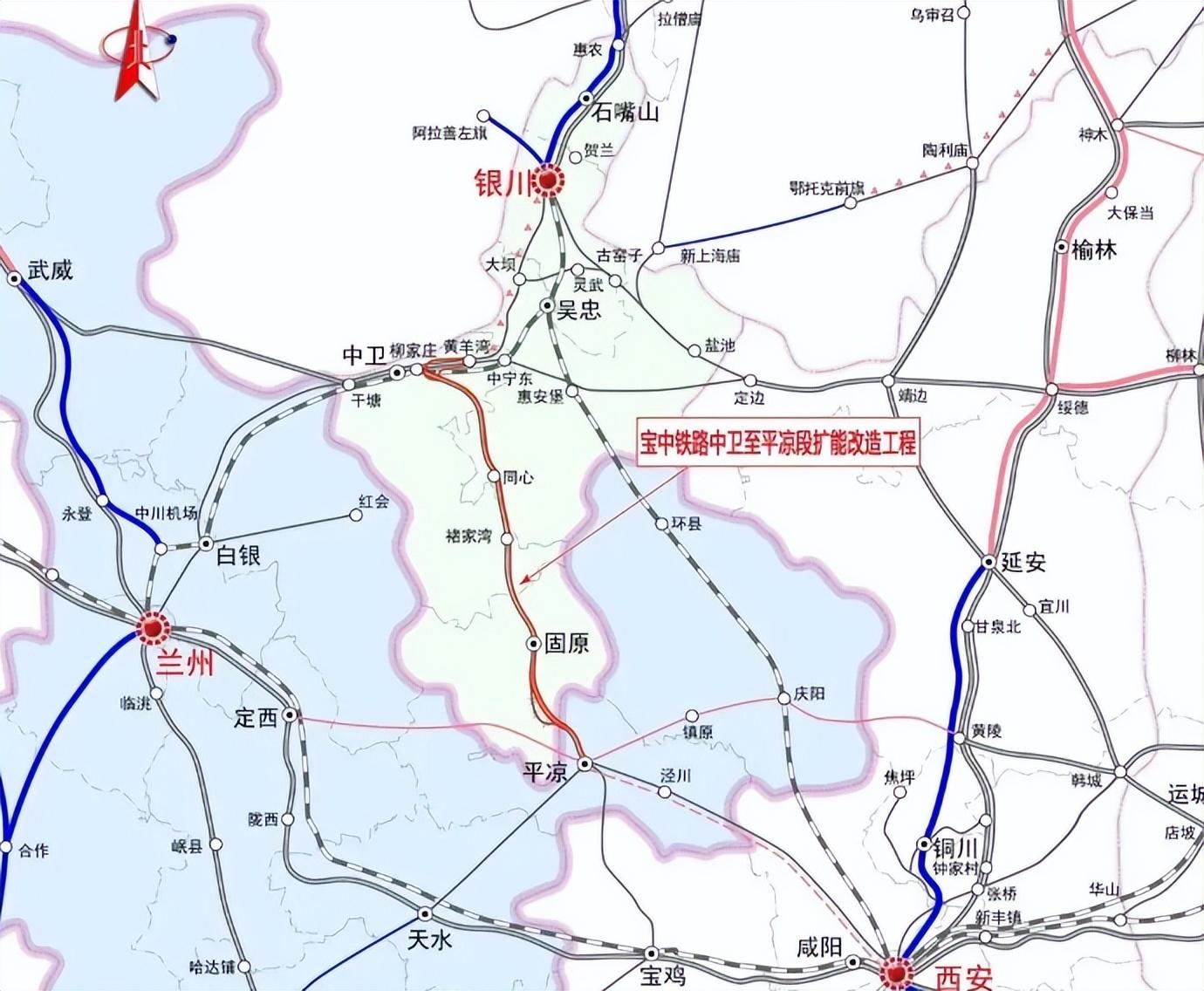 宝鸡当年的铁路枢纽地位已不在,高铁建不了,普铁改扩建也顾不到