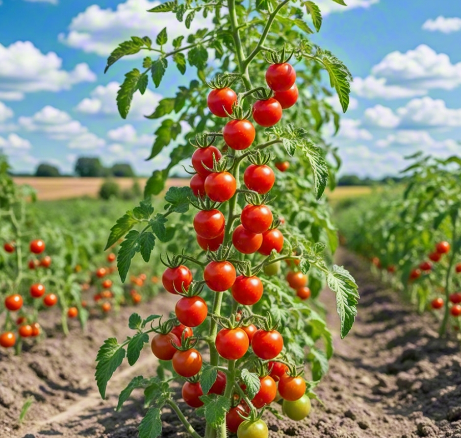 西红柿搭架秘籍:打造丰收乐园的必备技巧