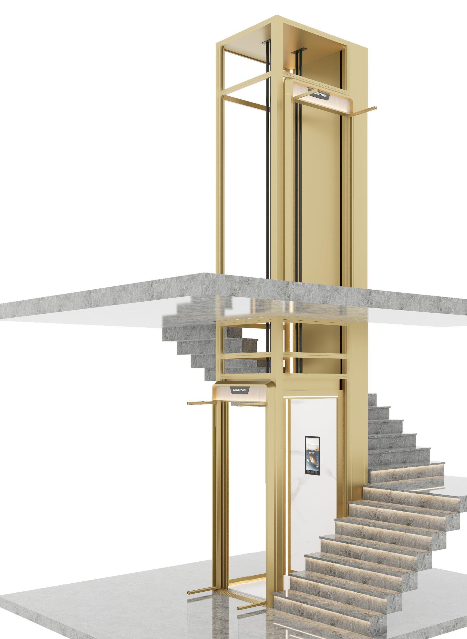 别墅电梯安装新解:无需底坑,无机房安装新潮流