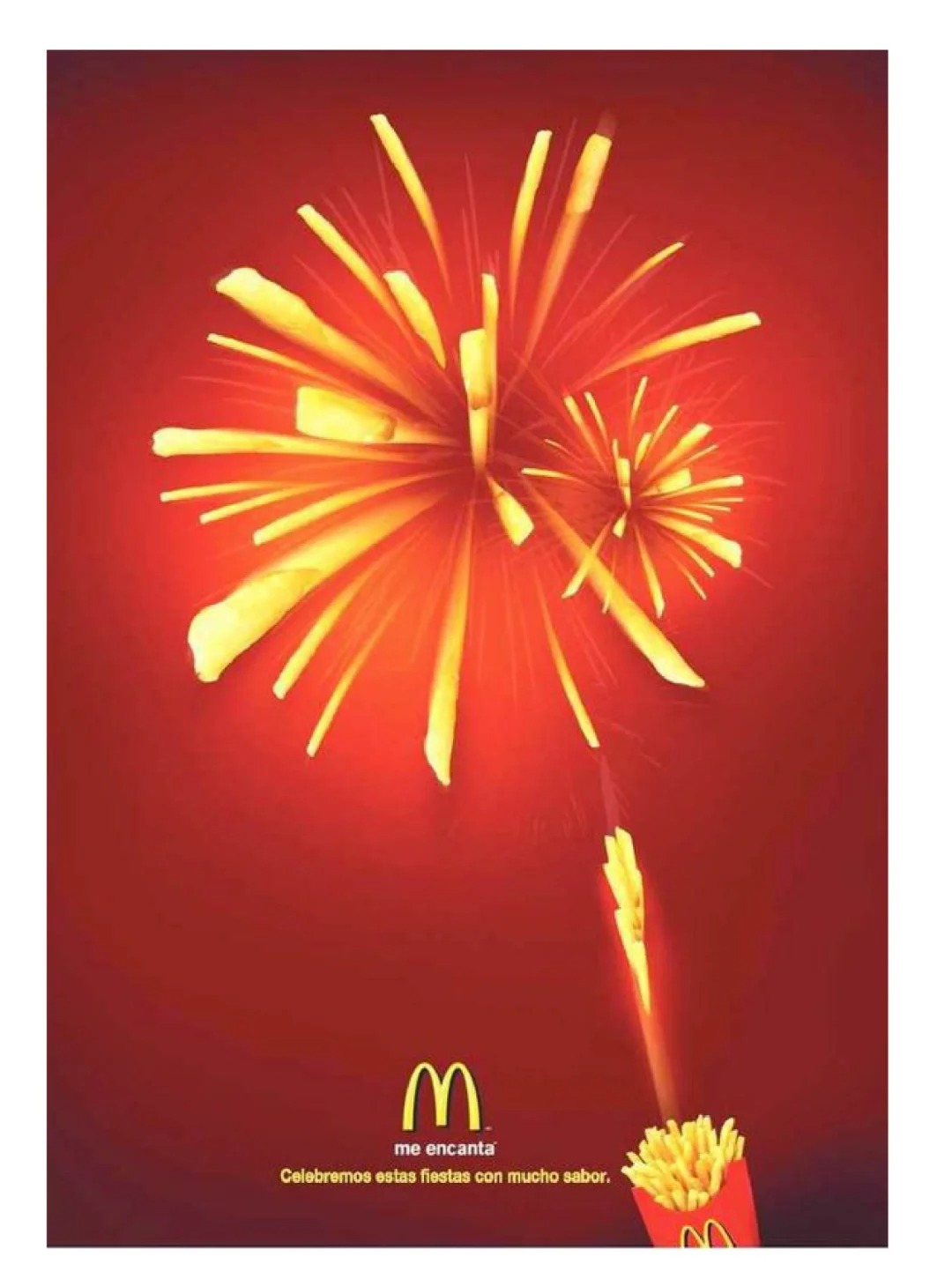 墨言教育分享:麦当劳创意海报赏析