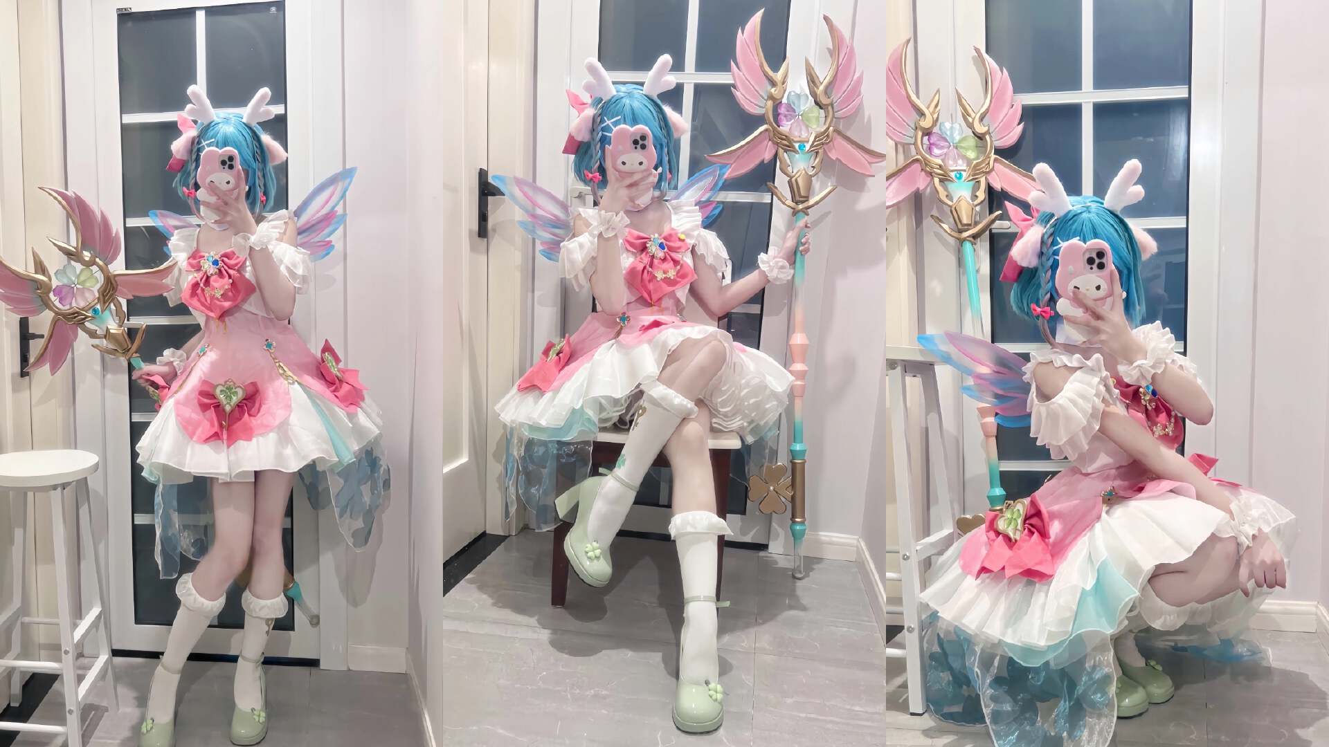 奶瑶妹妹Cosplay写真图片大全·角色还原高清合集
