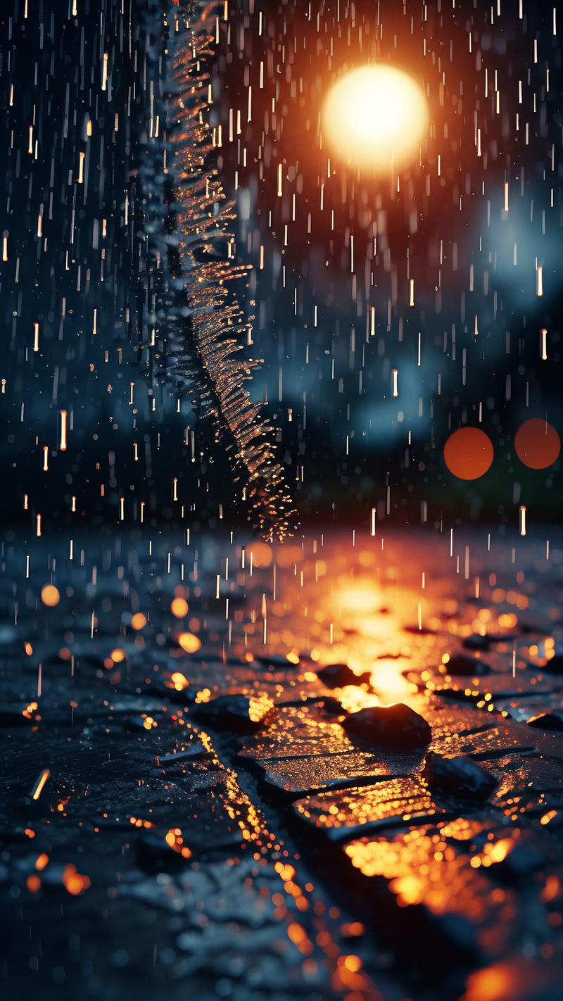 "爱情,就像是在风雨中绽放的花朵,虽然经历了波折,但最终迎来了属于