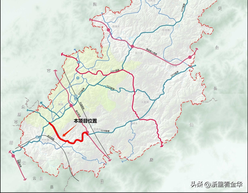 s316省道(三门至江山公路永康青山口至永武界段)正式开工!