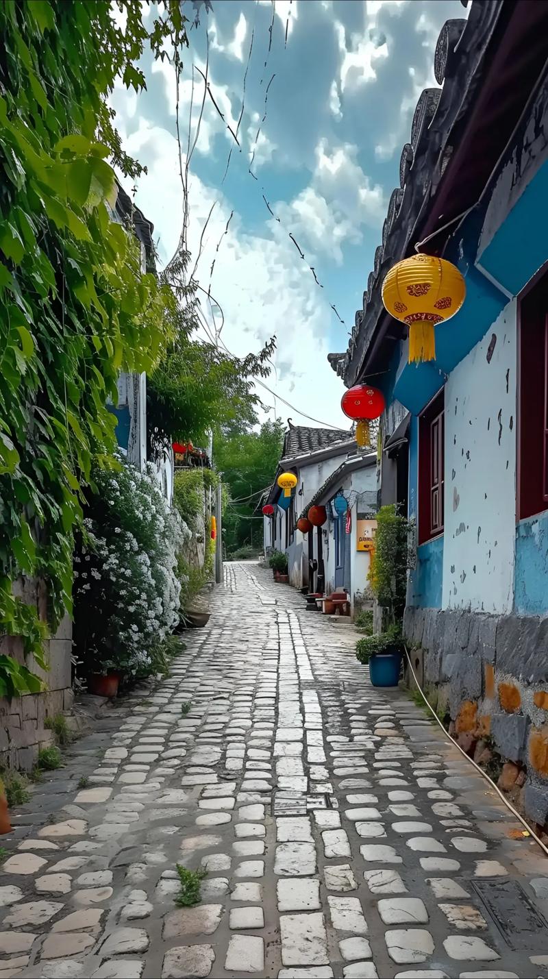 阿杰和小雨,俩人跟那老槐树下的影子似的,从小到大就枚 小巷风景