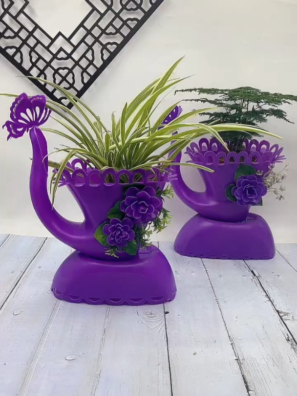 洗衣液瓶子制作花盆