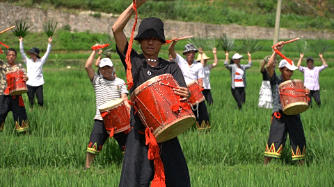 云南省建水县的艺术: 截至2024年,建水县有建水紫陶烧制技艺,铓鼓舞