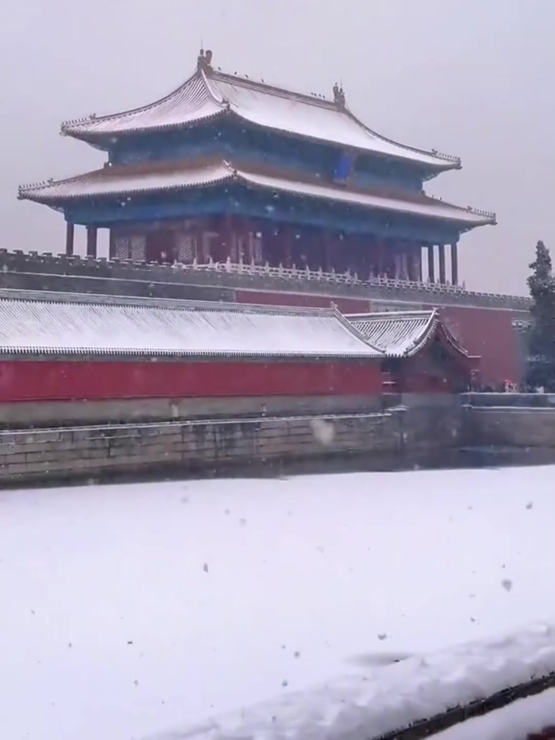 北京今天下雪了，北京今天下雪了吗是真的吗
