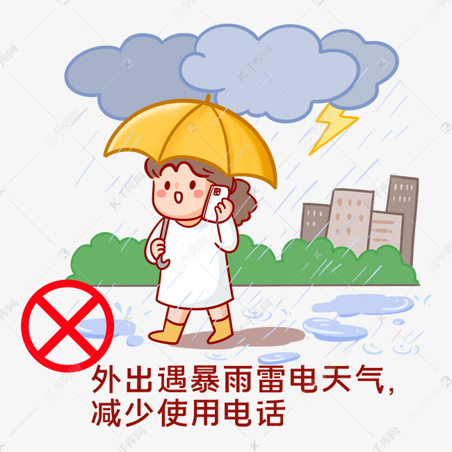 打雷可以打电话吗?如果必须打电话,有什么安全建议?