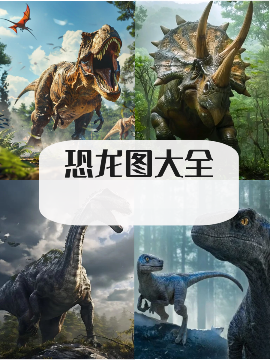 恐龙图片大全大图,快来了解一下吧