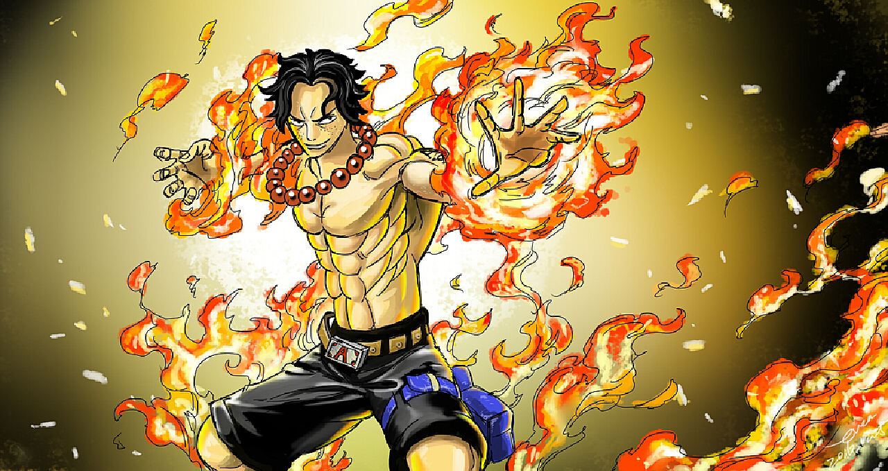 "火拳" 波特卡斯・d・艾斯:火焰中燃烧的炽热灵魂