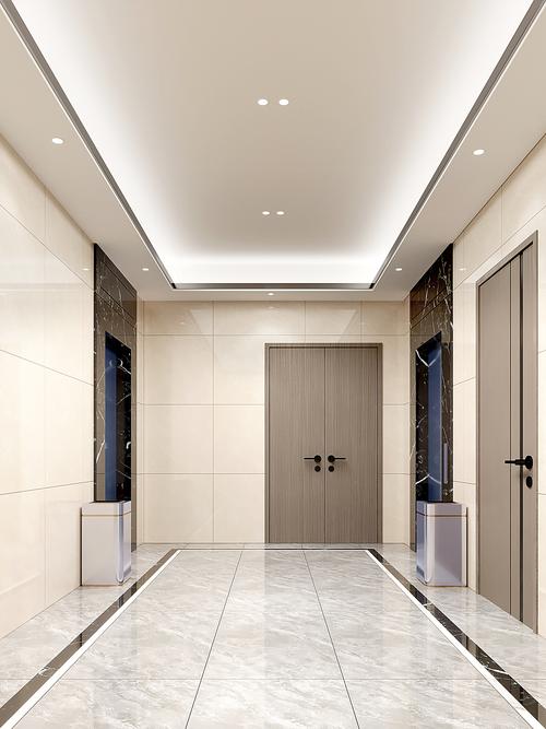 电梯过道走廊装修效果图:细节之处见匠心,打造高品质空间体验