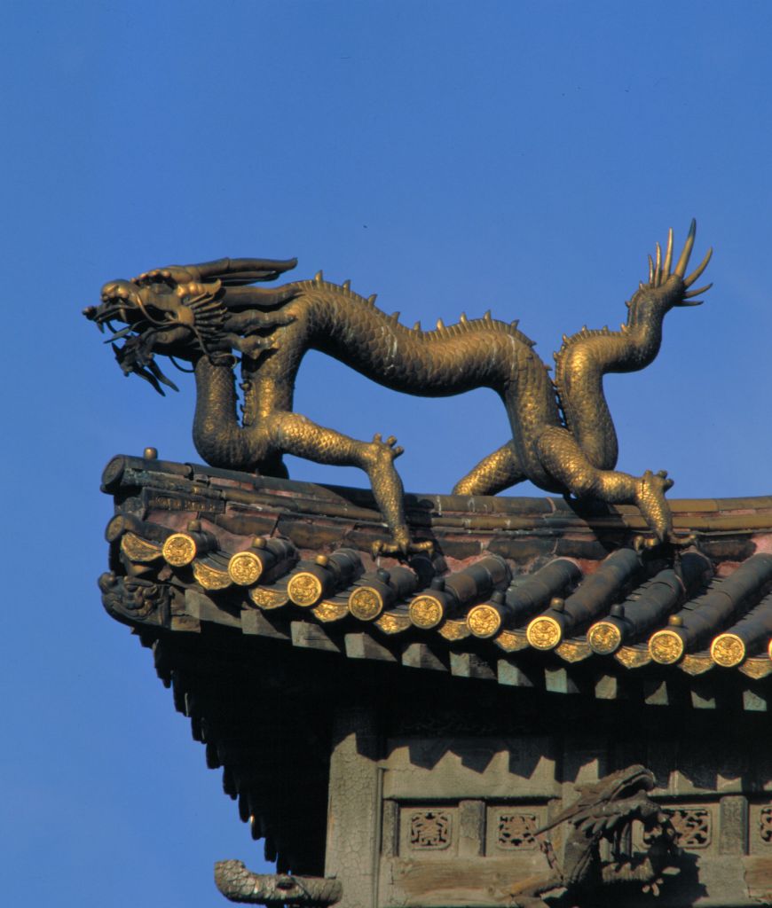 故宫柱子上的龙是什么龙?