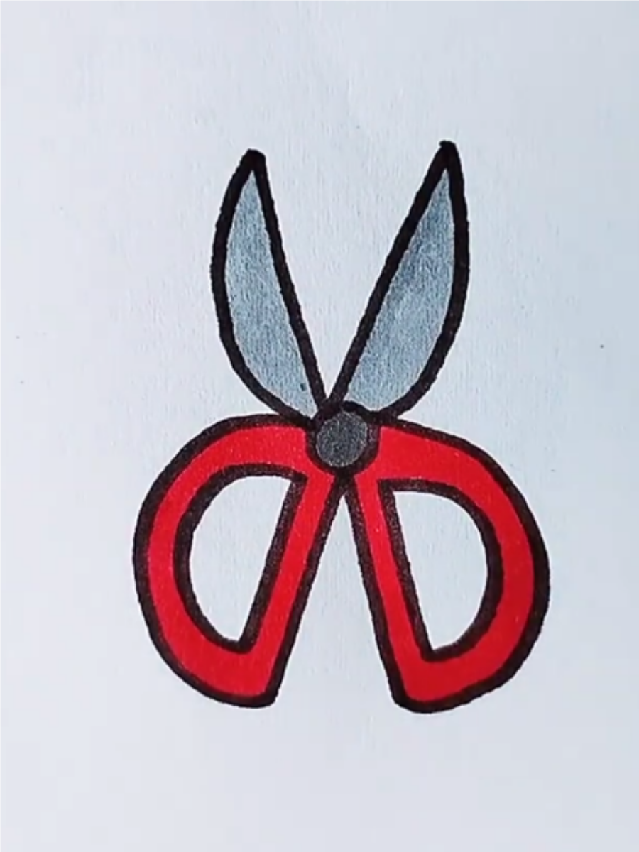 剪刀简笔画,快来了解一下吧
