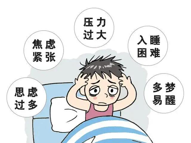 辗转难眠图片卡通图片