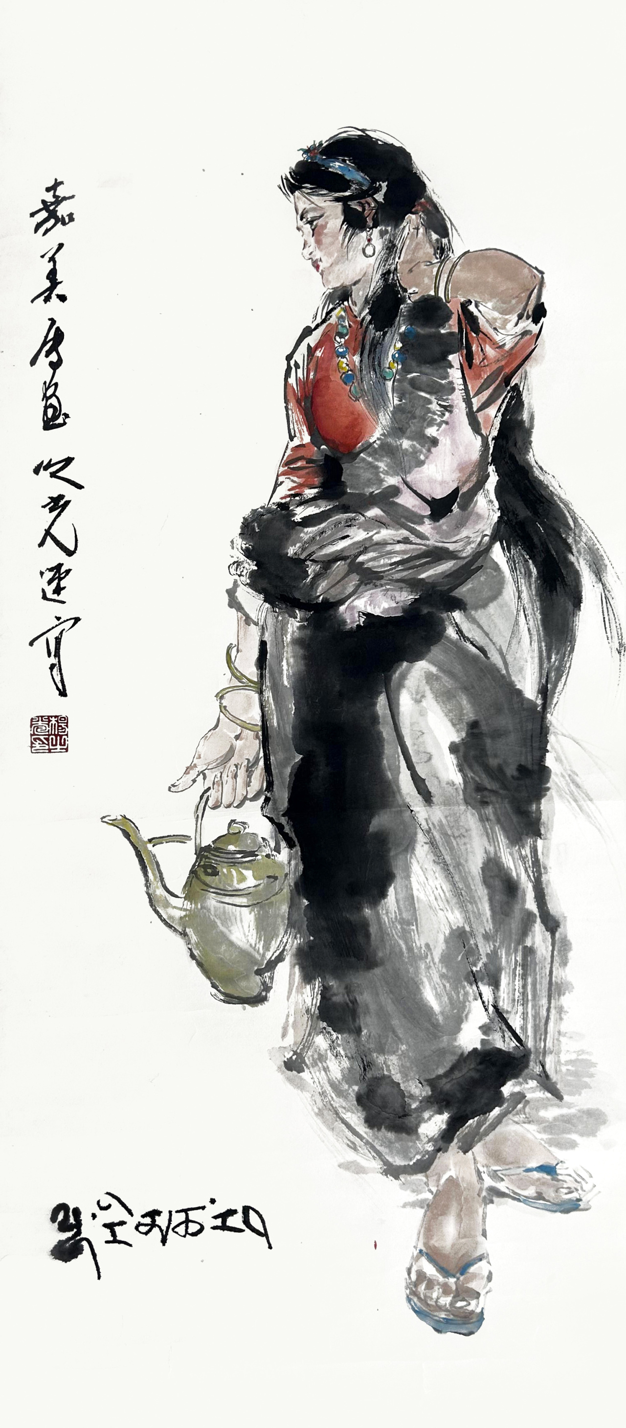 芥藏山房|从写实到写意的岭南人物画大家